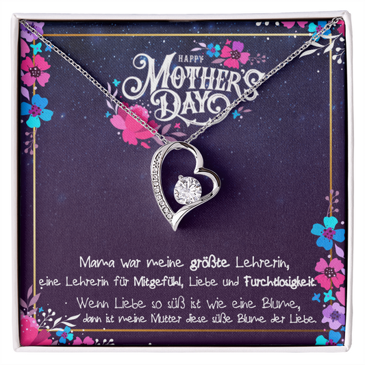 Mama war meine größte Lehrerin. Muttertag (Yellow & White Gold Variants) MUTTERTDE25
